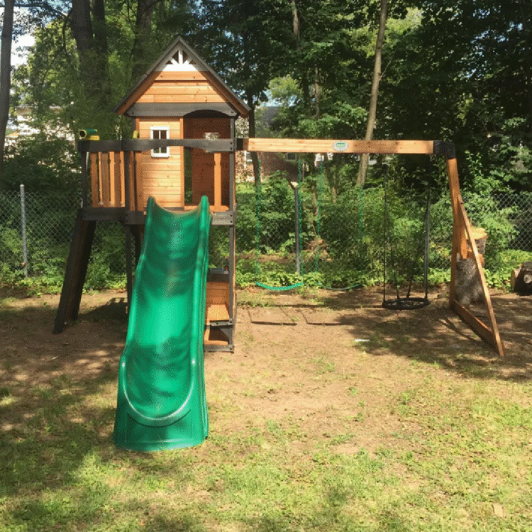 Playset assembly - After